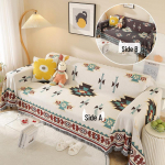 American Graffiti Diivanikate: Jaapani ja Korea stiilis dekoratiivne diivanikate-pleed 180x300 cm