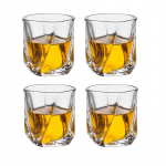 5,8oz/6oz Peen klaasn&otilde;u Luksuslik viskiklaas V&auml;lismaa veiniklaas L&auml;bipaistev kokteiliklaas &Scaron;oti viski, Burboni tassid Baaritarvikud 4pcs