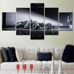 F1 auto W11 EQ j&otilde;udlusplakat maalimine 5 t&uuml;kki seinakunsti l&otilde;uend HD-pildi printimiseks Kodukaunistuse raamistik Elutoa seinamaaling 20x35cm*2 20x45cm*2 20x55cm*1