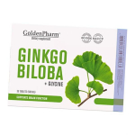 Ginkgo Biloba gl&uuml;tsiiniga, Ginkgo Biloba + Glycine, Golden Pharm 36 tabletti (71519014) 36tab