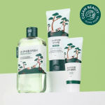 ROUND LAB for Men Pine Tree Calming Toner/Cream 2-piece set (+ 40ml cleanser included)