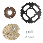 Kett Esikett Kettkomplekt Alumiiniumsulam Kuldne Veoketi Kombinatsioon 104 L&uuml;liline 420 Kett 41T