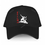 Must vabaaja poiste prinditud pesapallim&uuml;ts Rurouni Kenshin Samurai X - Anime meeste naiste suvem&uuml;ts v&auml;ljas Snapback-m&uuml;tsid, spordikapott Adjustable