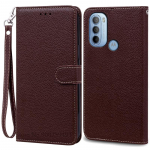 Motorola G31 &uuml;mbrise raamat-rahakott klappkaas Moto G31 &uuml;mbrise aluse kaardihoidjaga nahast kate Motorola G31 &uuml;mbrise fundade jaoks For Motorola G31