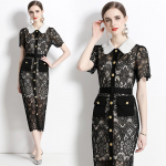 Elegantne Kitsas Kreeka Jumalanna Kleit Pitsiga S