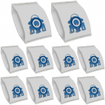 Tolmuimejakotid MIELE GN jaoks [Komplekt 10] Asenduskotid 10408410/9917730 MIELE Classic C1 Complete C2 C3 S2 S4 S5 S6 S8 seeria jaoks