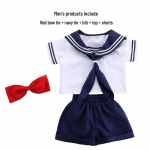 Merev&auml;elase koolivorm lastele - T&uuml;drukute cosplay kost&uuml;&uuml;m L (130-140 cm)