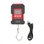 Kalasoomused Digitaalne Kaal 110 naela Taustavalgustusega LCD-ekraan USB Laadimine Kalakaal M&otilde;&otilde;dulindiga