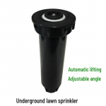 DN15 4-punktiline automaatne &uuml;lest&otilde;usev imiteeritud Rain Bird 1800 maapealne reguleeritav sprinkler muru haljastuseks