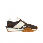 Tom Ford Suede Tehniline Kangas James Toss Eebenipuu Ivoorikreem 7.5
