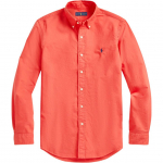 Polo Ralph Lauren &uuml;hev&auml;rviline hobuse logoga tikitud Oxfordi pikavarrukaline s&auml;rk Meeste s&auml;rgid MNPOWOV16821228-600 S