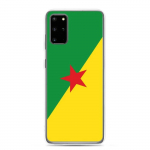 Coque T&eacute;l&eacute;phone &ndash; Samsung &ndash; Galaxy S20 Plus &ndash; Drapeau Guyane &ndash; Supp &ndash; Mitmev&auml;rviline