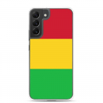 Coque T&eacute;l&eacute;phone &ndash; Samsung &ndash; Galaxy S22 &ndash; Drapeau du Mali &ndash; Souple &ndash; mitmev&auml;rviline