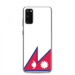 Coque T&eacute;l&eacute;phone Drapeau du N&eacute;pal Samsung Galaxy S20
