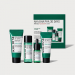 Some By Mi AHA BHA PHA 30 Days AC SOS Kit (4 Items) &ndash; Exfoliating & Calming Skincare Set, Korean