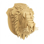 Troph&eacute;e - Lion - 25x32x24 cm - Carton
