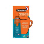 Colle porcelaine - Cl&eacute;op&acirc;tre - 30g - Transparent - R&eacute;sistante aux lavages - Sans solvant puhas
