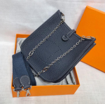 Esimene kiht veisenahast Evelyni kott Ehtne nahast naiste kott Lychee mustriga &auml;mbrikott Mini vabaaja &otilde;la- v&otilde;i crossbody kott 18x5x19cm sinine