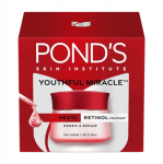 POND'S Nooruslik Miracle P&auml;evakreem 35g Heks&uuml;&uuml;lretinooli kompleksiga SPF 15 PA++ S&auml;rava ja pringi naha jaoks, Vananemisvastane niisutaja igap&auml;evaseks kasutamiseks