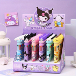 Sanrio 36 tk Pochacco10 v&auml;rvi 1 pastapliiatsis v&otilde;luv Kuromi &otilde;pilase 0,7 mm mitmev&auml;rviline tindieksami auhinnamaaling graffiti koomiksijoonistus peokingitus 36Pcs/Box