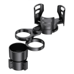 YIDELI Auto Joogihoidja, Auto Tassihoidja, 4-in-1 Multifunktsionaalne, Auto Pudel, &Uuml;mmargune, 360&deg;