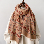 Moodne talvine soe ka&scaron;miirist sall naistele Disainr&auml;tikud ja &uuml;mbrised Bufandas Paks Pashmina tekk Pont&scaron;o Tassel Echarpe