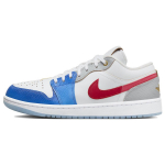 Air Jordan 1 Low SE Filipiinid Meeste Tossud Valge Game-Royal J&auml;&auml;sinine FN8901-164 47.5