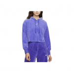 Nike &uuml;hev&auml;rviline logotr&uuml;kiga pusa kapuutsiga naistele Lilla DQ5928-430 XL