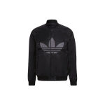 Adidas Clgt Jakk Suure Logoga Pesapallijakk Meeste Joped Must HP0430 L