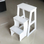 Kaasaegne minimalistlik t&auml;ispuidust mitmeotstarbeline kokkupandav astmepink ja redel 57x38.5x64