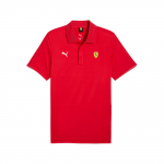 Puma Race Cloudspan Ferrari Team Series Kiiresti kuivav Moodne Pehme nahaga L&uuml;hikeste varrukatega Polo S&auml;rk Meeste &uuml;laosad Punane 630185-02 XL