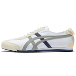 Onitsuka Tiger Mexico 66 Mugavad Mitmek&uuml;lgsed Vastupidavad Kerged Madalad Vabaaja Jooksujalatsid Unisex toss Valge Hall Sinine 1183C081-100 43.5