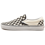 Vans Classic Slip-On Classic Ruuduline Madalad T&otilde;mmatavad Rula Kingad Unisex Tossud Must Valge VN-0EYEBWW 34.5