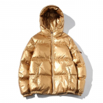 Talvine meeste moodne paksendatud kapuutsiga lahtine l&auml;ikiv puuvillase polsterdatud jope Hongkongi stiilis vaba vabaaja leivajope 5XL must