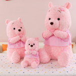 Sakura Winnie the Pooh Nukk Roosa Karu Nukk Kohev Pl&uuml;&uuml;sm&auml;nguasi Haaramism&auml;nguasi 35cm【0.2kg】
