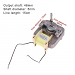 Ventilaatori varipoolusega mootor Zl-Yjf6016C Ac220V 110V Kaks mudelit ventilaatori, vannipommide, valguslaineahju osade jaoks 220V15W