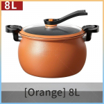 8L mittekleepuv mikror&otilde;hupott multifunktsionaalne hautamispott suppide keetmiseks vokk kodune multifunktsionaalne nisu riisi kivi hautamiskatel