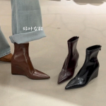 Mood 2025 S&uuml;gis/talv Uued Naiste K&otilde;rge kontsaga Saapad Pika s&auml;&auml;rega Kummisaapad Terava ninaga Pika s&auml;&auml;rega Naistele 40 must