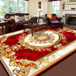 Retro Luksuslikud Pehmed Vaibad Elutuppa Euroopa Dekoratsioon Diivani Ala Libisemiskindlad P&otilde;randamatid Magamistuba Imeilus Vaip Kohandatav 120*160cm