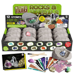 XXTOYS Mineraalide kaevamine Ehtekivi ja mineraalide kaevamine Geoloogia teadus Kingituskomplekt, N&auml;idised, M&auml;nguasi, Amet&uuml;st, 12-osaline komplekt, Laste komplekt,