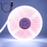 5m LED riba, 600 LEDi, 12V, Reguleeritav heledus, &Uuml;mbritsev valgustus, 2835SMD, L&otilde;igatav, Lihtne paigaldus, Kahepoolne teip, USB toide,