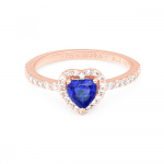 Pandora 188421c01 Ajatu S&auml;delev Sinine K&otilde;rgendatud S&uuml;dame Roosa S&otilde;rmus 188421C01-48