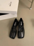 Moodsad Uued Naiste Mood Ruudukujulise Varba Kinnise Varba Ankelrihmaga Mules Daamide Elegantne Mary Jane Baleriinad Keskmise Kontsaga Kleitkingad 2025 39 must