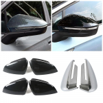 Volkswagen VW ID.4 ID4 ID.6 ID6 2023 LHD Auto V&auml;lisosa V&auml;rvi &Uuml;mberehitus Tahavaate K&uuml;ljepeegli Katte Trimm Vastu Carbon Fiber Color