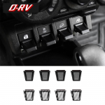 Suzuki Jimny JB64 Sierra JB74W interj&ouml;&ouml;ri jaoks m&otilde;eldud autoakna t&otilde;stel&uuml;liti paneeli kaunistuse kattekleebised Black Switch