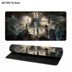 Kuum m&auml;ng Clair Obscur Expedition 33 m&auml;nguri Klaviatuur Hiirematt 30*80/30*60cm Suur M&auml;nguri Hiirematt PC Lauamatt M&auml;ngutarvikud