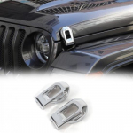 2 tk kapiluku riivid lukukonksud dekoratiivkatted Jeep Wrangler JL JT 18+ tarvikutele