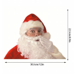 Santa Claus decorated car window stickers, PVC self-adhesive Christmas decoration car stickers, Santa Claus fun stickers A-270 style 5
