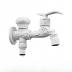 Nikerdatud Seinakinnitusega Antiikne Aiavoolikukraan Aia Pesukausi Segisti Dekoratiivne V&auml;lis Aed Mopi Kraanid