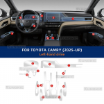 PPF Protection film Accessories Interior Transparent TPU for Toyota Camry XV80 2025 2026 Navigation Gear Panel Center Console with tools